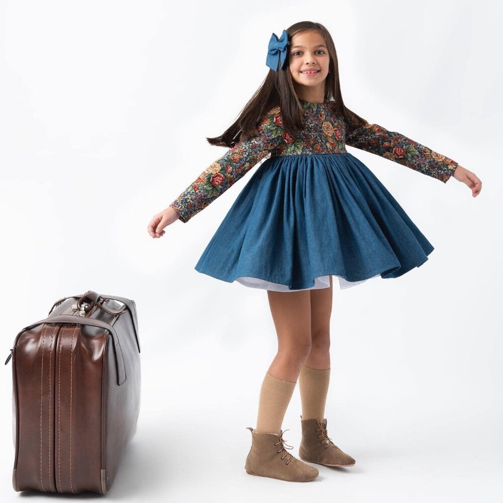 LITTLE GIRL DRESSES ANTANO RUFFLED